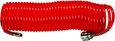 Шланг спиральный воздушный 5 м 18 бар с быстросъемными соединениями  MATRIX 57002 купить в Когалыме