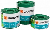 Бордюр зеленый 20 см, длина 9 м GARDENA