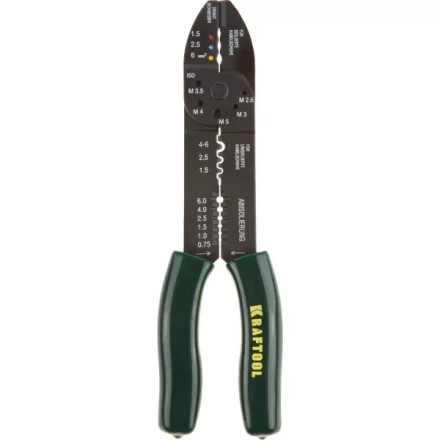 Стриппер многофункциональный MK-7, 0.75 - 6 мм2, KRAFTOOL 22661 купить в Когалыме