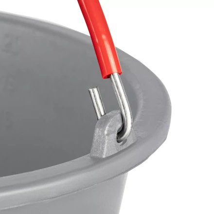 Ведро строительное пластмассовое Matrix 12 л, ударопрочное, обрезиненная ручка, 81462 купить в Когалыме