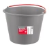 Ведро строительное пластмассовое Matrix 12 л, ударопрочное, обрезиненная ручка, 81462 купить в Когалыме