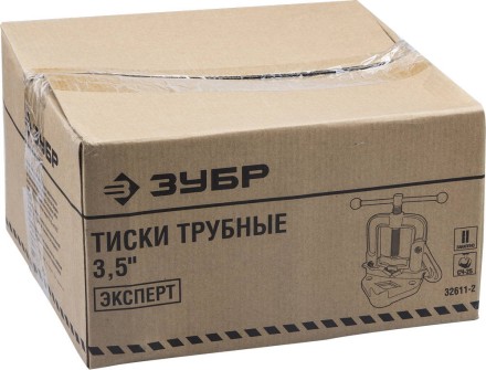 Тиски ЗУБР &quot;МАСТЕР&quot; для труб, № 2 - 3,5&quot; 32611-2 купить в Когалыме