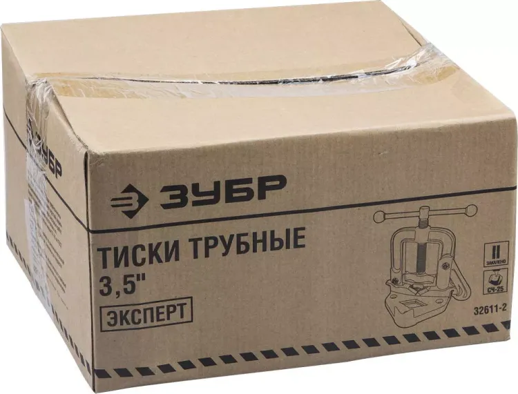 Тиски ЗУБР "МАСТЕР" для труб, № 2 - 3,5" 32611-2 купить в Когалыме