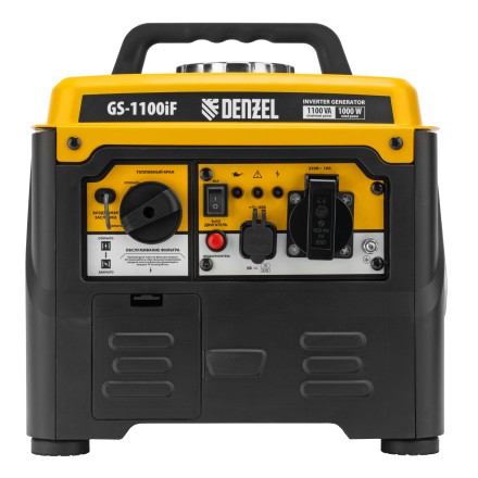 Генератор инверторный DENZEL GS-1100iF 94706, 1,1 кВт, 230 В, ручной старт купить в Когалыме