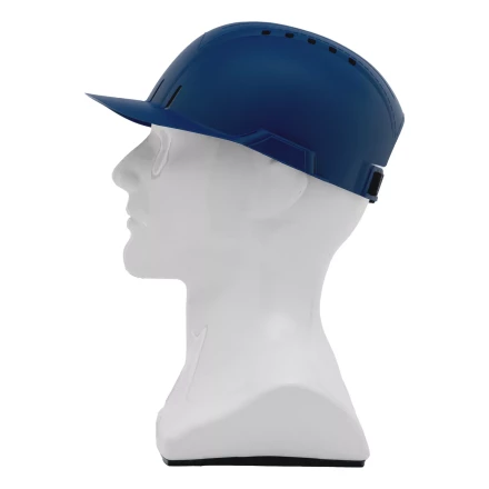 Каскетка защитная "Стиль", пластиковая, синяя Сибртех 89170 купить в Когалыме