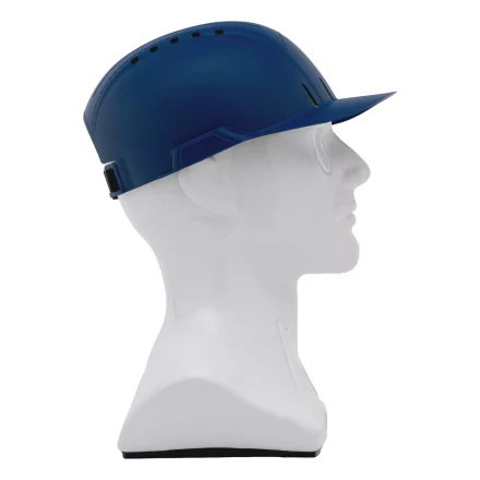Каскетка защитная "Стиль", пластиковая, синяя Сибртех 89170 купить в Когалыме