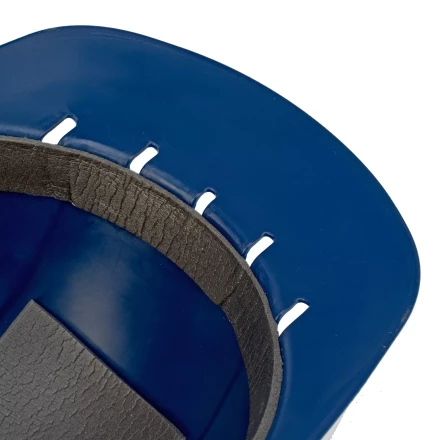 Каскетка защитная "Стиль", пластиковая, синяя Сибртех 89170 купить в Когалыме