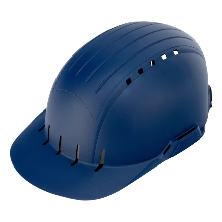 Каскетка защитная "Стиль", пластиковая, синяя Сибртех 89170 купить в Когалыме