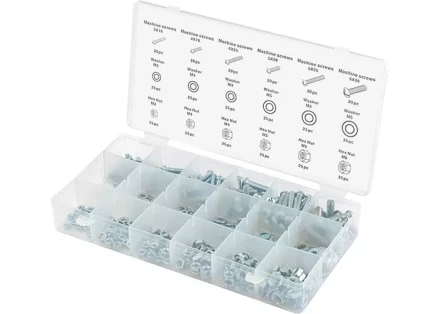 Набор винтов гаек шайб 420 предметов СИБРТЕХ 47617 купить в Когалыме