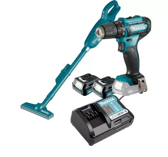 Набор аккумуляторного инструмента Makita CLX226X1 (DF333DZ, CL106FDZ, BL1016, DC10WD) купить в Когалыме