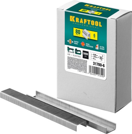 Скобы тип 21GA (80 / Pr A / Senco AT) 5000 шт 31780-6 купить в Когалыме
