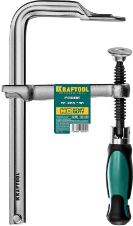 Струбцина KRAFTOOL FORGE тип F,цельнокованая 32014-100-200 купить в Когалыме