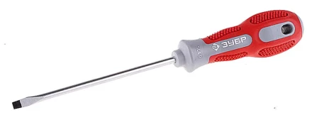 Отвертка ЗУБР &quot;ЭКСПЕРТ&quot; Cr-V, SL 2,5х63мм 25251-02-063 купить в Когалыме