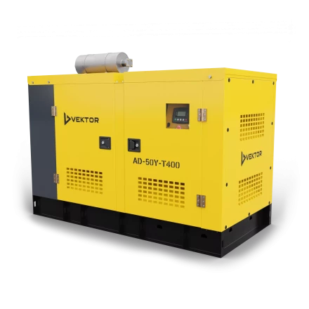 Дизельный генератор Vektor AD-50Y-T400 в шумозащитном кожухе с АВР купить в Когалыме