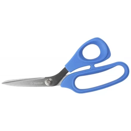 Ножницы ЗУБР "ЭКСПЕРТ" изогнутые технические универсальные, Mo-V сталь HRC 60-62, 205мм 40001_z01 купить в Когалыме