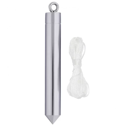 Отвес цилиндрический 200 г шнур 5 м Matrix 84886 купить в Когалыме