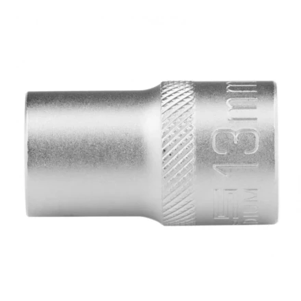 Головка торцевая 13 мм двенадцатигранная CrV под квадрат 1/2 хромированная Stels 13657 купить в Когалыме