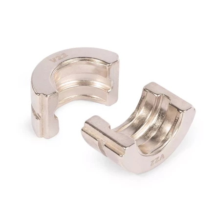 Набор матриц КВТ V (15–28 мм) для опрессовки фитингов из меди и нержавеющей стали (89623) купить в Когалыме