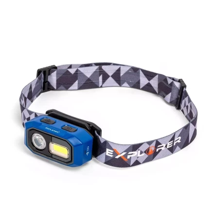 Фонарик налобный светодиодный со встроенным аккумулятором КВТ HL-6567 (88899) купить в Когалыме