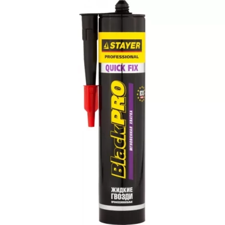 Клей монтажный STAYER Professional, мгновенная хватка, 280мл 41324 купить в Когалыме