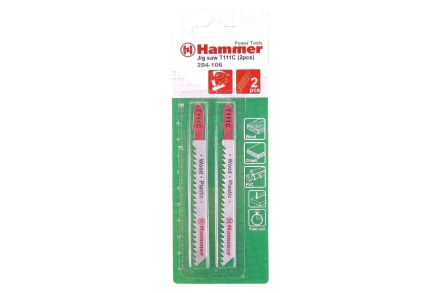 Пилки для лобзика HAMMER JG WD-PL T111C (2шт.) купить в Когалыме