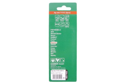Пилки для лобзика HAMMER JG WD-PL T111C (2шт.) купить в Когалыме