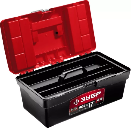 Ящик для инструмента "НЕВА-17" пластиковый, ЗУБР 38323-17 купить в Когалыме