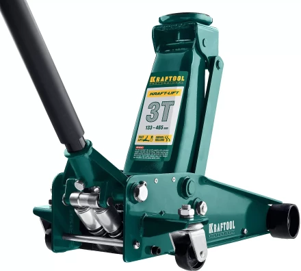 Домкрат гидравлический подкатной "Kraft-Lift", 3т, 133-465 мм, KRAFTOOL 43450-3 43450-3 купить в Когалыме