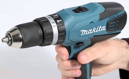Аккумуляторная дрель -шуруповерт Makita HP457DWE купить в Когалыме