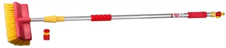 Щетка GRINDA моющая на телескопическом удлинителе в комплекте с соединителем 8-428486_z01 купить в Когалыме