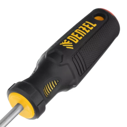 Отвертка PH2х200 мм, CrV, трехкомпонентная рукоятка Denzel 12182 купить в Когалыме