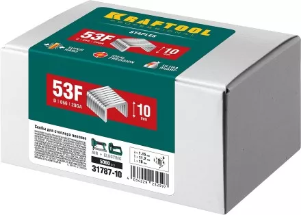Скобы тип 20GA (53F / D / 056) 5000 шт 31787-10 купить в Когалыме
