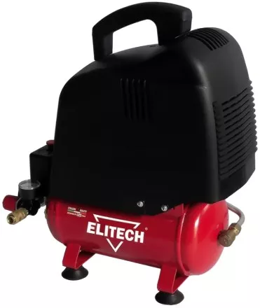 Компрессор безмасляный поршневой прямой привод ELITECH КПБ 190/6+ОН купить в Когалыме