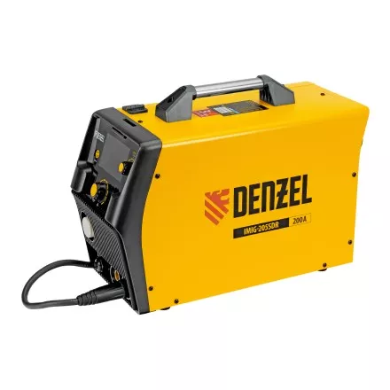 Аппарат инвертор. полуавтомат. cварки Denzel IMIG-205SDR, 200 А, ПВ 60%, катушка 5 кг купить в Когалыме