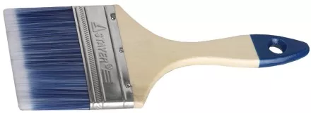 Кисть плоская STAYER &quot;AQUA-STANDARD&quot;, искусственная щетина, деревянная ручка, 100мм 01032-100 купить в Когалыме