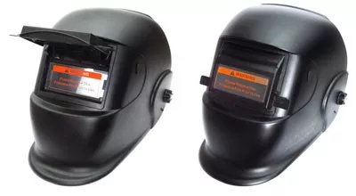Маска сварщика BLACK GLASS с поднимающимся светофильтром DIN12 Aurora купить в Когалыме