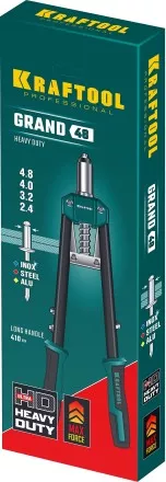 Двуручные усиленные заклепочники KRAFTOOL GRAND-48 31175 купить в Когалыме