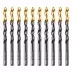 Сверло по металлу, 6,5 мм, HSS-Tin, Golden Tip, 10 шт. Denzel 717216 купить в Когалыме
