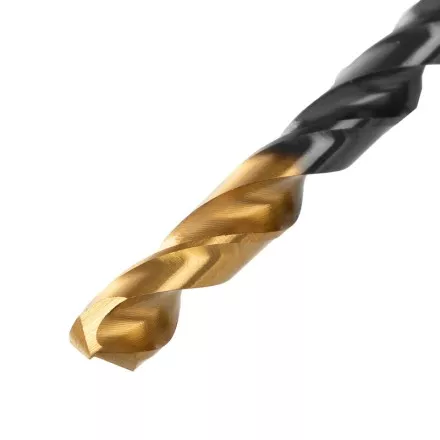 Сверло по металлу, 6,5 мм, HSS-Tin, Golden Tip, 10 шт. Denzel 717216 купить в Когалыме