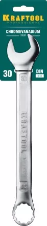 Ключ комбинированный KRAFTOOL, Cr-V, DIN 3113 27079-30 купить в Когалыме