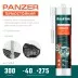 Герметик силиконовый KRAFTOOL черный, температуростойкий (от -62 С до 315 С) 41259-4 купить в Когалыме