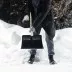 Лопата для уборки снега пластиковая, 380х360мм, без черенка, Россия Сибртех 61696 купить в Когалыме