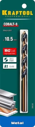 Сверло по металлу HSS-Co 29656-10.5 купить в Когалыме