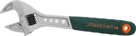 Ключ разводной 200 0-24мм пластиковая ручка   W27 АT8 Jonnesway 48046 купить в Когалыме