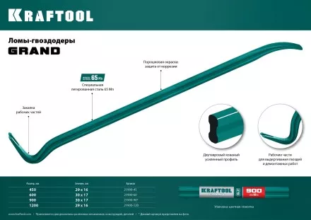 Лом-гвоздодер 21900-45 купить в Когалыме