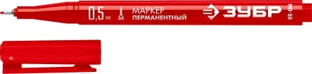 ЗУБР МП-50 красный, 0.5 мм перманентный маркер (06321-3) купить в Когалыме