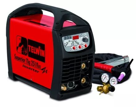 Сварочный аппарат Telwin SUPERIOR TIG 251 DC-HF/LIFT VRD  TIG ACC купить в Когалыме