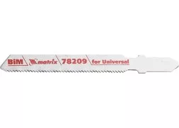 Полотна для электролобзика по металлу 3 шт T118AF 55 х 1,2мм Bimetal MATRIX Professional 78209