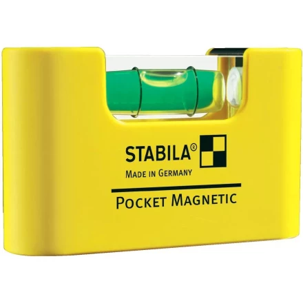 Уровень тип  Pocket Magnetic  70x20x40мм  с магнитом   STABILA купить в Когалыме