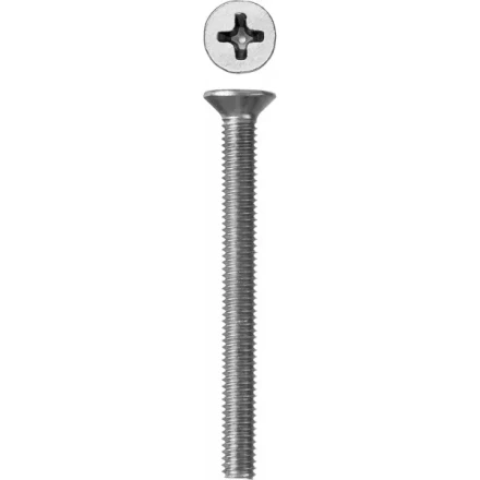 Винт ЗУБР "МАСТЕР" DIN 965, класс прочности 4.8, оцинкованный, M3x30мм, 5кг 303110-03-030 купить в Когалыме